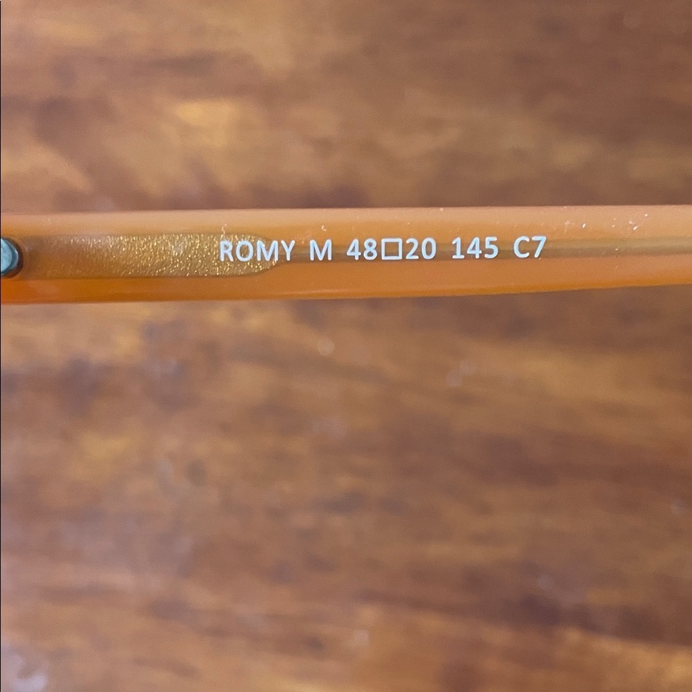 Popular Romy frames eyebuydirect - Orange - Picture 5 of 10